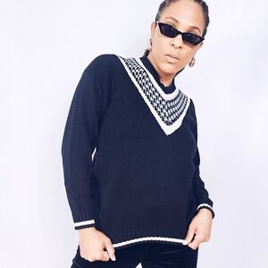 Vintage V-Neck Sweater